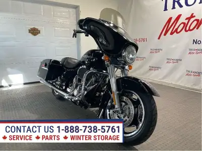 Canadian Harley at True North Motor Sports with Service Records has tons of extras and just 53,823 k...