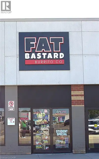 TURNKEY FRANCHISE | PRIME OAKVILLE LOCATION | LOW RENT! Rare opportunity to own the only Fat Bastard...
