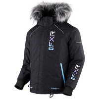 FXR Childrens Black Fresh Jacket F.A.S.T. 3.0 FLOAT ASSIST SALE