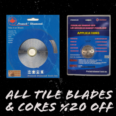 Core Bits & Tile Blades – Factory Direct – In Stock!, View more