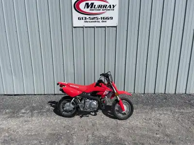 2026 Honda® CRF50FHonda CRF50F Trail Dirt Bike THE START OF ADVENTURE. Some are lucky enough to disc...