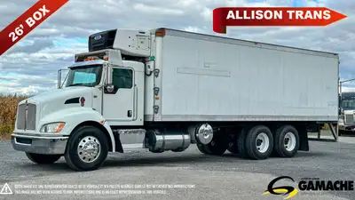 Heavy truck / Camion lourd - # STOCK: C-34643 2015 KENWORTH T370 CAMION FOURGON RÉFRIGÉRÉ 2015 KENWO...