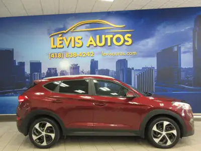HYUNDAI TUCSON 2016 AWD PREMIUM 1.6L TURBO TOUT ÉQUIPÉ / INTÉRIEUR TISSU CHAUFFANT / BLUETOOTH / CRU...