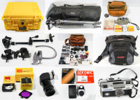 SAT. MAY 11 PHOTOGRAPHY EQUIPMENT @ FIRST-CHOICE AUCTIONS EDM.