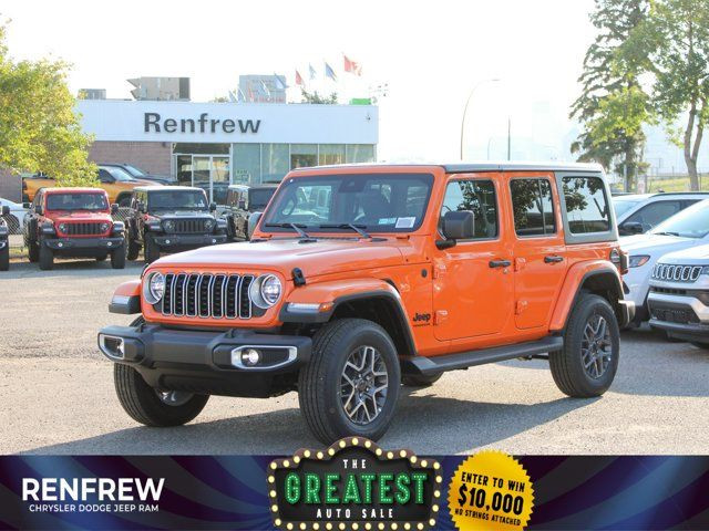 2025 Jeep Wrangler Sahara 4 Door 4x4, Heated Seats, in Cars & Trucks in Calgary