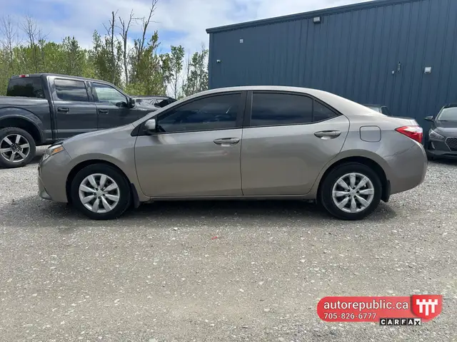 2014 Toyota Corolla LE Certified 114k Kms Well Maintained in Cars & Trucks in Barrie - Image 3