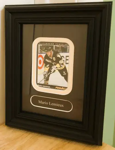 Mario Lemieux Pittsburgh Penguins Pinnacle w/Imprinted Name, View more