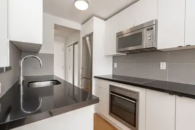 Akelius two bedroom apartment for rent. Located near Jameson and King St in the Parkdale neighborhoo...