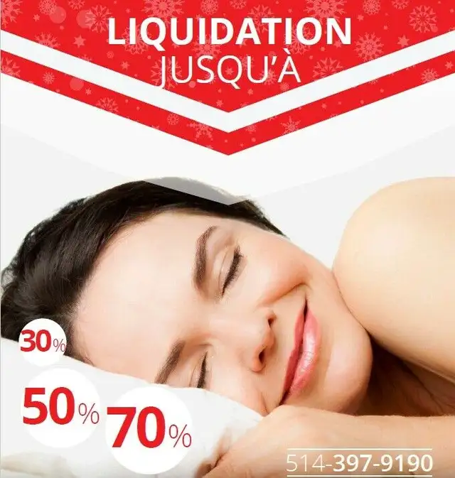 # ENTREPOT MATELAS !! SPÉCIAL LIQUIDATION !! # in Beds & Mattresses in City of Montréal - Image 8