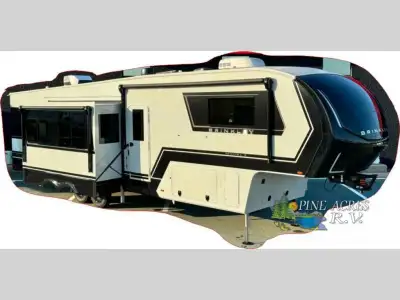 Brinkley Model Z fifth wheel 3515 highlights: Triple Slides Rear Office / Room / Loundry Kitchen Isl...
