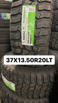 LT37X13.50R20 NEW MUD TIRES $1300 FOR FOUR TIRES