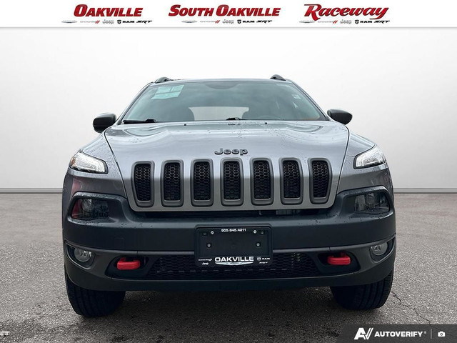 2015 Jeep Cherokee TRAILHAWK | 3.2L V6 | HEATED LEATHER | BACK U in Cars & Trucks in Oakville / Halton Region - Image 2