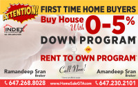 Buy House with Zero Dollar Down Payment Program