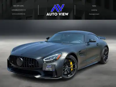 Welcome to Auto View! JUST LANDED!! 2020 Mercedes-Benz GT-R AMG!! **WRAPPED MATTE BLACK** **PAINT CO...