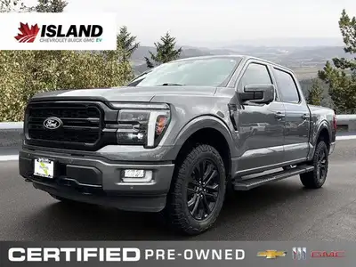 Commanding and sophisticated, the 2024 Ford F-150 LARIAT Crew Cab Pickup effortlessly merges heavy-d...