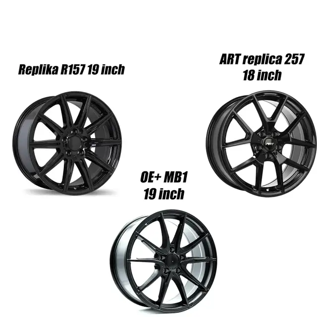 Mercedes Benz AMG GLC300 Sport package Winter Package 235/55R19 in Tires & Rims in Markham / York Region - Image 3