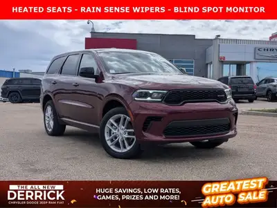 The 2026 Dodge Durango GT stands out with bold performance and head turning style. Finished in strik...
