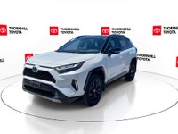Thornhill Toyota Proudly Presents This White 2024 Toyota RAV4 Hybrid with XSE AWD W/Black Roof Packa... (image 4)