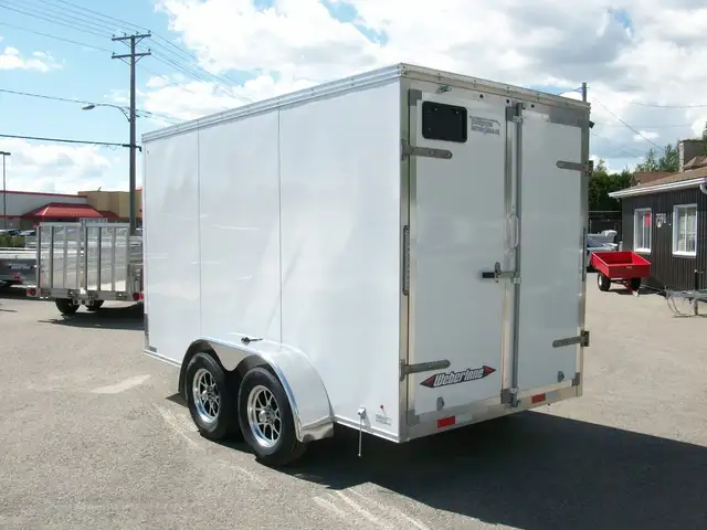 2025 Weberlane CARGO ALUMINIUM 6' X 12' V-NOSE A GLISSIERE CONTR in Cargo & Utility Trailers in Laval / North Shore - Image 8