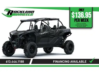 2025 Kawasaki TERYX KRX4 1000 LE BLACKOUT EDITION - CALL US FOR THIS INCREDIBLE SPECIAL DEAL ÉCONOMI...