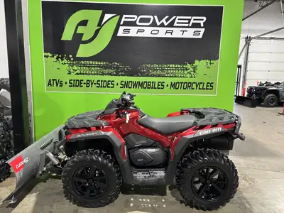 2024 CAN AM OUTLANDER XT 850 WITH SNOW BLADE!!!! Why not say “Bring on Winter” when you are fully pr...