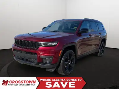 This 2025 JEEP GRAND CHEROKEE L LAREDO 4X4 has the following options Capri Leatherette/Suede Seats,...