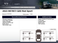 The 2023 INFINITI Q50 Red Sport 400 is the high-performance pinnacle of the Q50 sedan lineup. Unlike... (image 1)