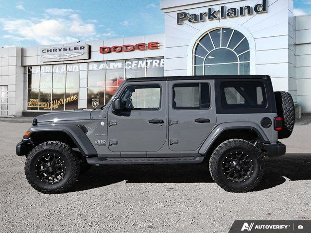 2021 Jeep Wrangler Unlimited Sahara 4x4 4 Door Auto 35inch Nav in Cars & Trucks in St. Albert - Image 3