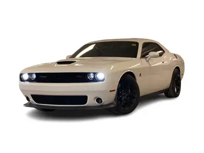 2019 Dodge Challenger Scat Pack White Knuckle Clearcoat 392 HEMI!! **MANUAL TRANSMISSION** DRIVER CO...