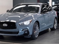 The 2023 INFINITI Q50 Red Sport 400 is the high-performance flagship of the Q50 lineup, designed for... (image 2)