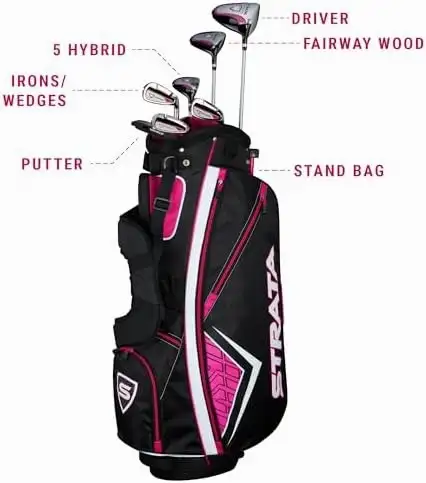 Ladies Strata Golf Set + Bag - Best Price · Ships Free in Golf in Ottawa - Image 4