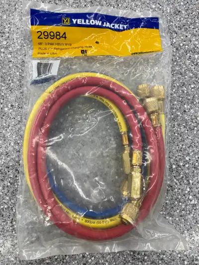 Yellow Jacket 29984 48" Refrigerant Charging Hose, View more