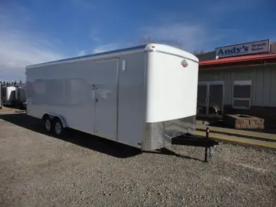 Welcome to Andy's Truck Sales. BLOWOUT SALE CARGO MATE SILVER CROWN EDITION OFFICE TRAILER 8 X 24 6'...