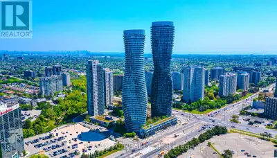 Welcome To Landmark 'Absolute' Living! This Stunning Open-Concept Suite At 50 Absolute Ave Boasts Hi...