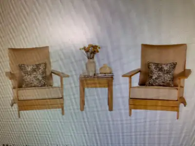 Westerley - 3 Piece Garden Set (rust resistant aluminum frame)., View more