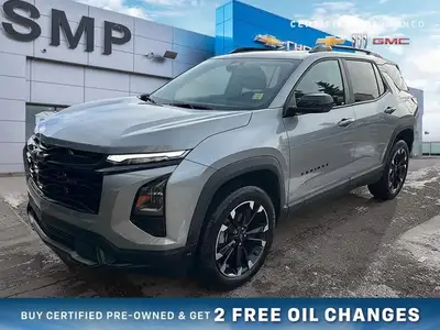 Saskatoon Motor Products - Recent Arrival! 2025 Chevrolet Equinox RS - Certified. GM Certified Detai...