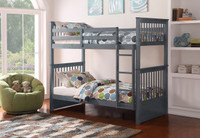 New Solid Wood Bunk Bed, Clearance Price