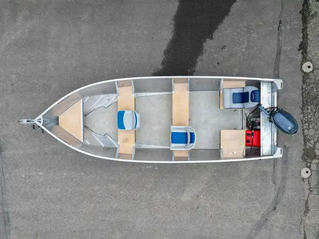 2022 Alumarine 16 FT WITH 25 YAMAHA in Powerboats & Motorboats in Prince Albert - Image 6