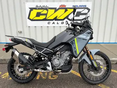 THE HOTTEST ADV BIKE NOW BACK IN STOCK! CALL/TEXT 403-230-1920.The all-new 2026 CFMOTO IBEX 450 is o...