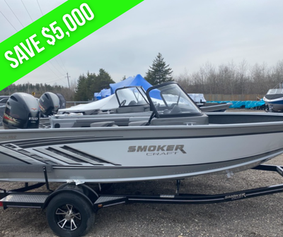 2023 SmokerCraft Ultima 182 Finished in metallic white Save $5,000 The Ultima 182 by Smoker Craft is...