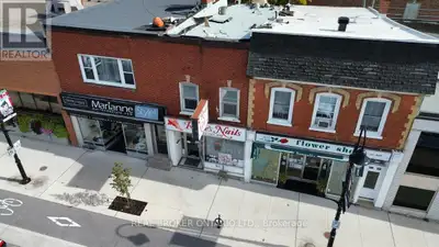 Prime mixed-use income property in the heart of downtown Smiths Falls on the newly revitalized Beckw...