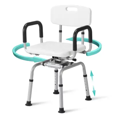 BRAND NEW - Careboda 360Â° Swivel Shower Chair Seat with Cushion, View more