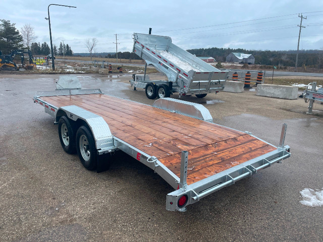 K-Trail 20’- 18+2’ Beavertail Car Trailer 9,990 Lb Gvwr in Other in Owen Sound - Image 2