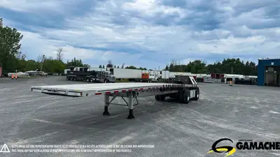 Trailer - # STOCK: R-35543 2016 MAC 48' ALUMINIUM FLAT BED , Rolling-trap: MANUEL THE VEHICLES ARE L...