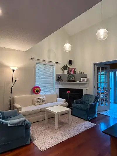Private Furnished Room with Walk-In Closet and Private Washroom