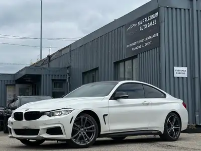 2016 BMW 435XI M Sport 2 Door Coupe Red Interior Factory M Performance Exhaust Factory M Power Kit M...