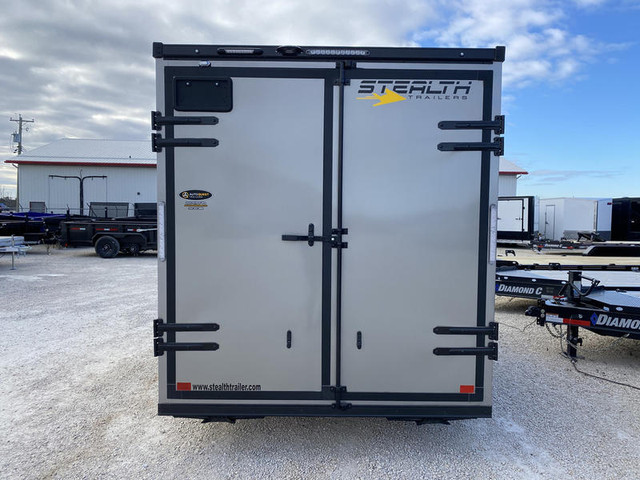 2024 Stealth 7' x 12' V-Nose Trailer -Camper Conversion in Cargo & Utility Trailers in Regina - Image 3