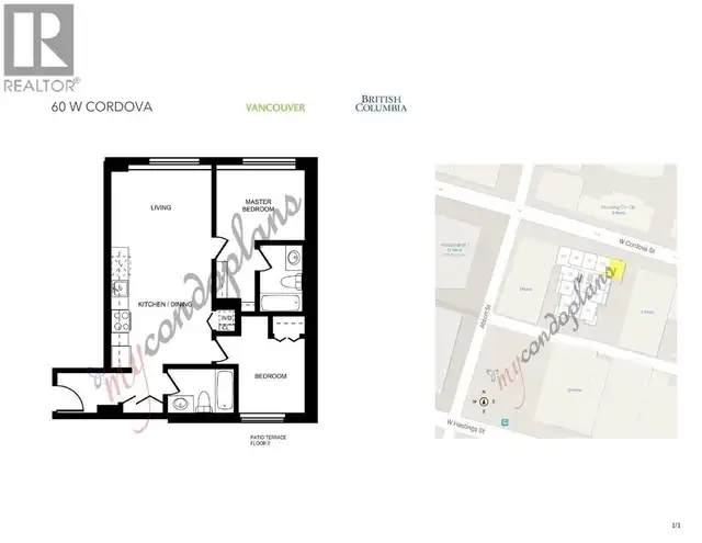 1011 66 CORDOVA STREET Vancouver, British Columbia in Long Term Rentals in Vancouver - Image 39