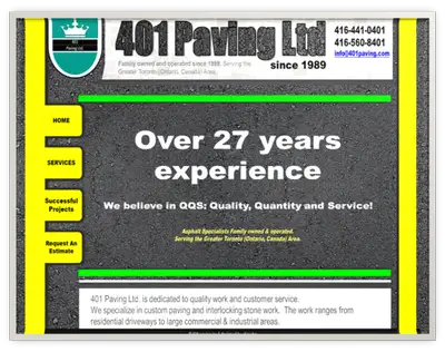 Please Call Sam at 416 560 8401. Quality full service asphalt paving repair contractor serving GTA s...