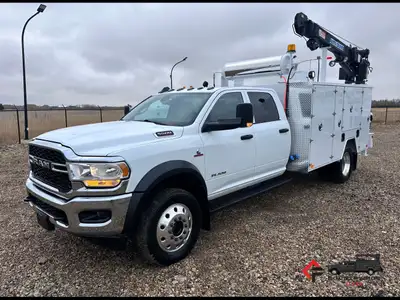 Countryside Fleet NEW - 2022 Dodge Crew Cab 4x4 Service Truck + 6.7L Cummins Diesel + 4x4 W/ AutoMat...